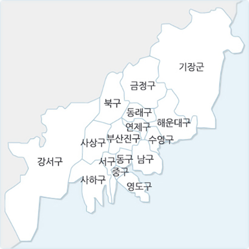 부산 지도